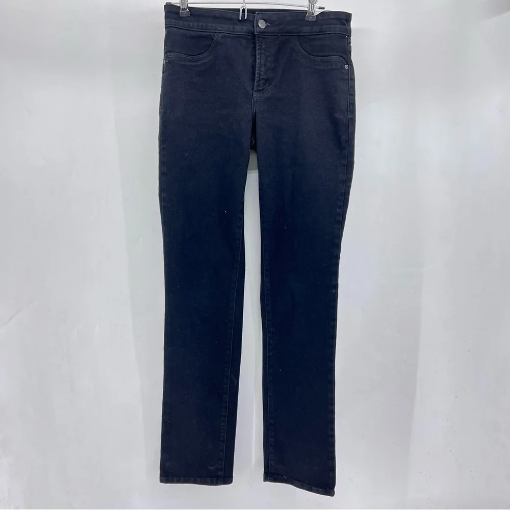 Nydj womens size 2 black legging skinny jeans - Picture 1 of 8